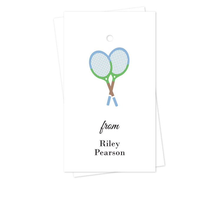 Tennis Gift Tags