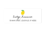 Lemon Address Labels