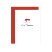 Red Wagon Thank You Notes