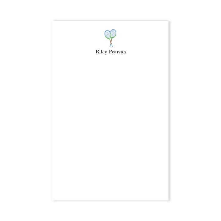 Tennis Notepad