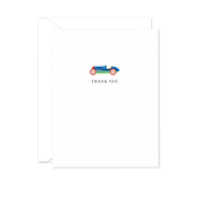Race Car Thank You Note