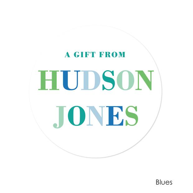 Rainbow Block Stickers