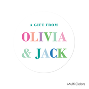 Rainbow Block Stickers
