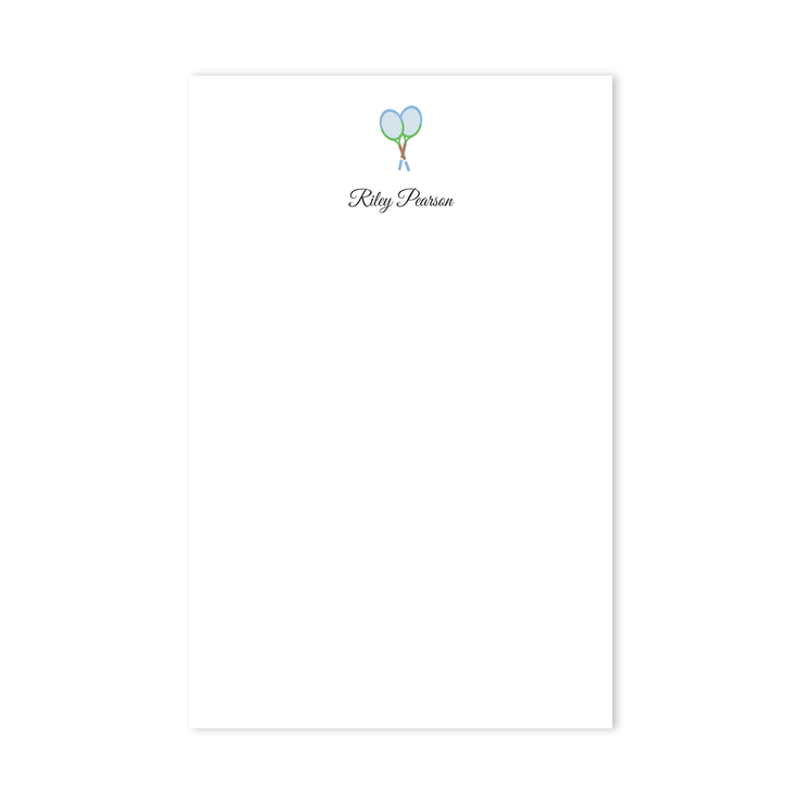 Tennis Notepad
