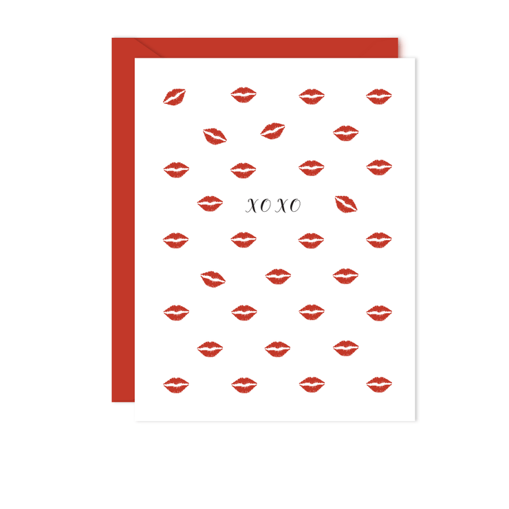 Kisses Love Card