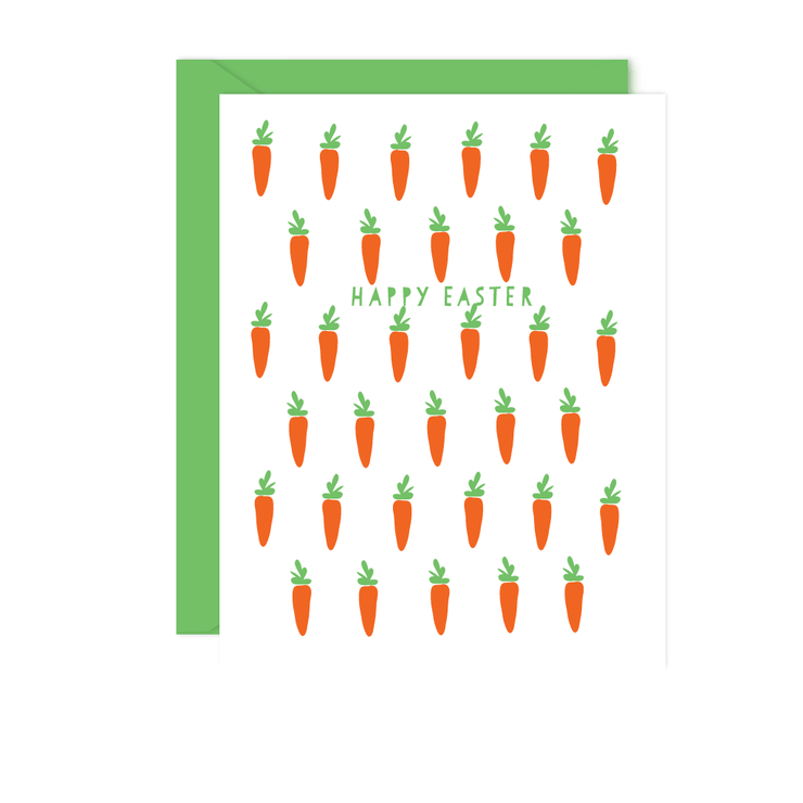 Carrots Easter Card