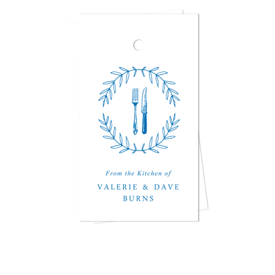 Knife & Fork Gift Tags