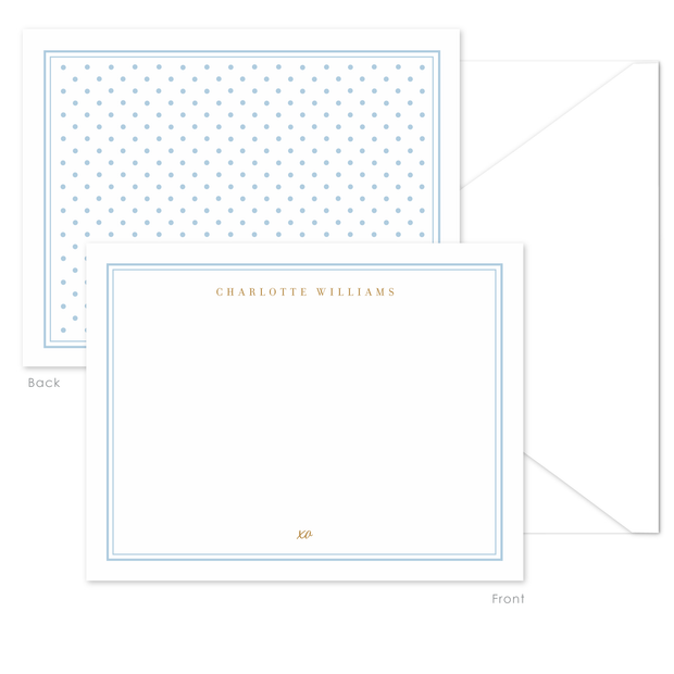 Polka Dot Stationery