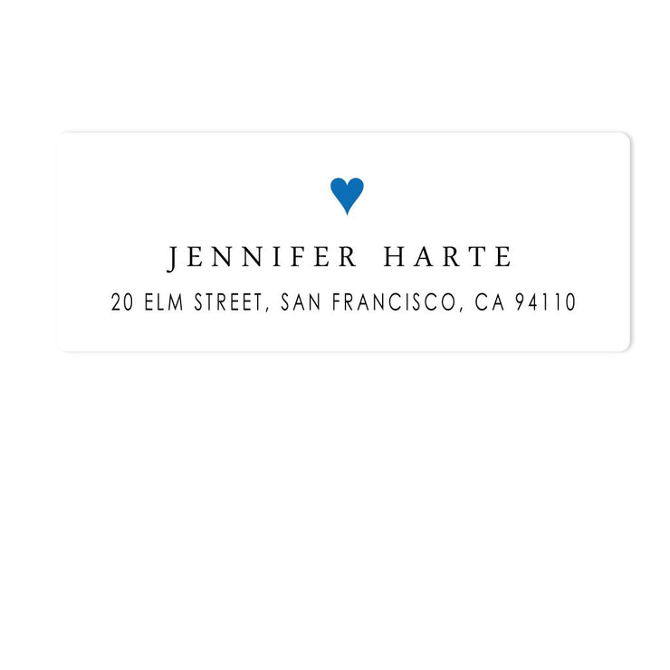 Good Hearted Address Labels