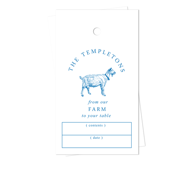 Goat Gift Tags