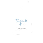 Brush Thank You Gift Tags