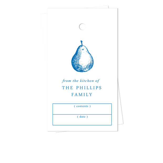 Pear Kitchen Gift Tags