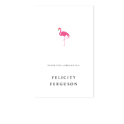 Flamingo Bookplate