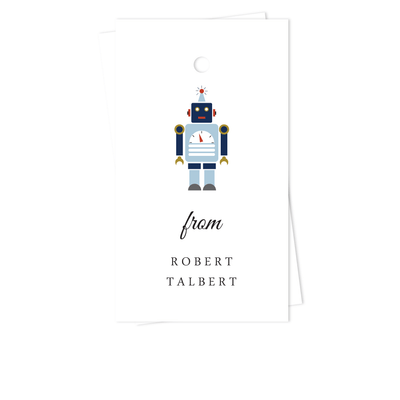 Robot Gift Tags