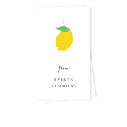 Lemon Gift Tags