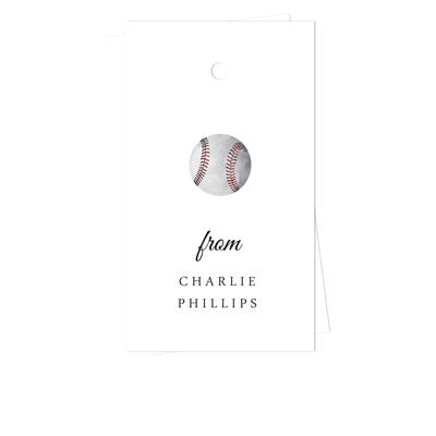 Baseball Gift Tags