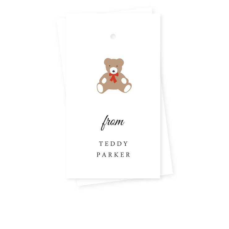 Teddy Bear Gift Tags