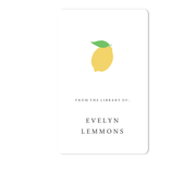 Lemon Bookplate