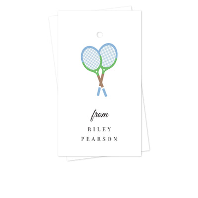 Tennis Gift Tags