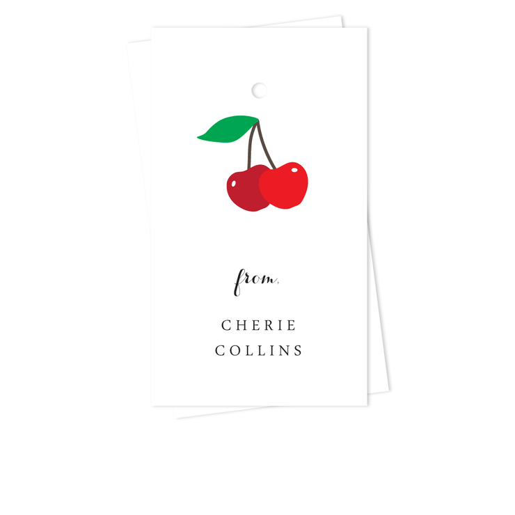 Cherries Gift Tags