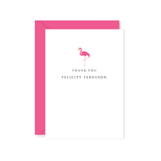 Flamingo Thank You Notes