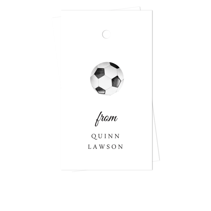 Soccer Gift Tags