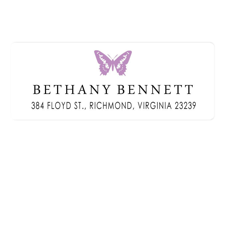 Butterfly Address Labels