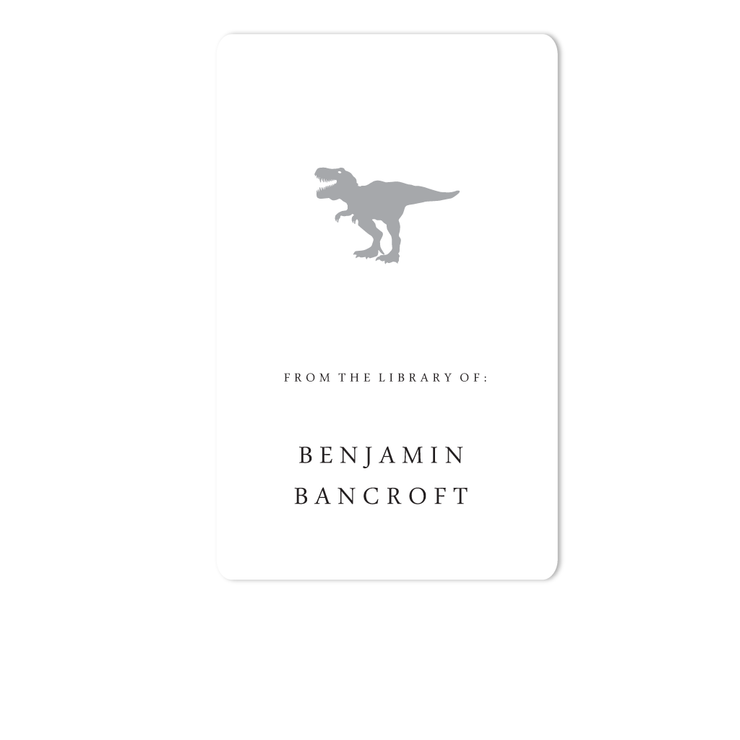 Dinosaur Bookplate