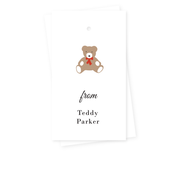 Teddy Bear Gift Tags