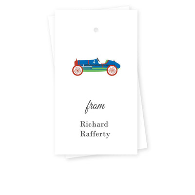 Race Car Gift Tags