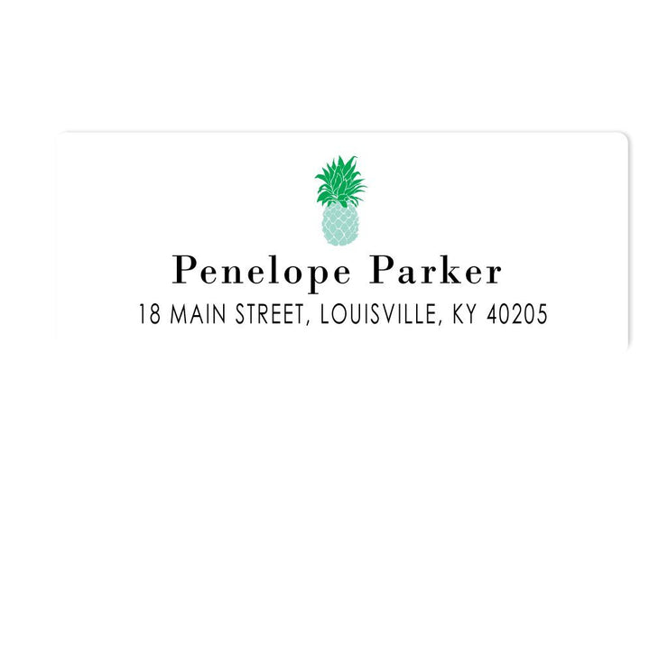 Pineapple Address Labels