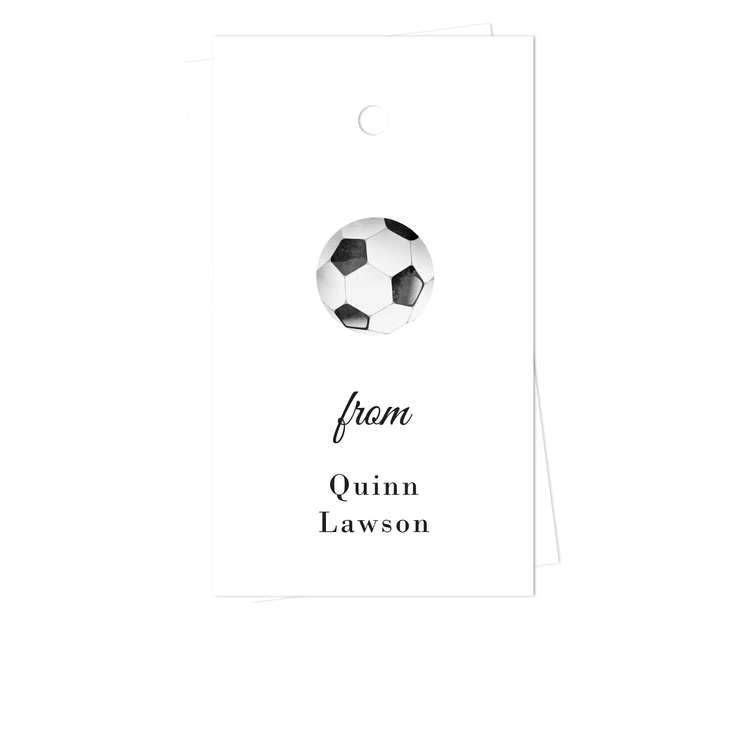 Soccer Gift Tags