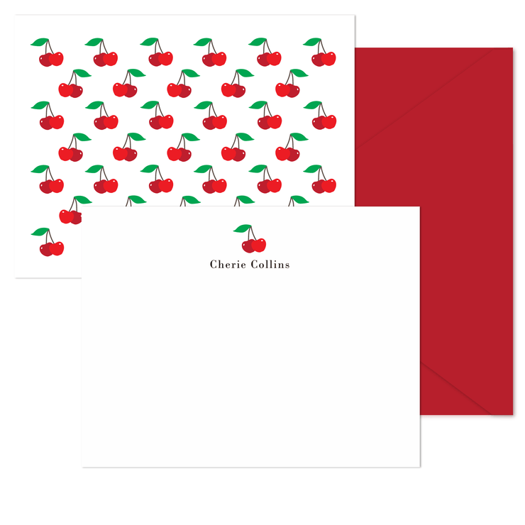 Cherries Stationery