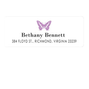 Butterfly Address Labels