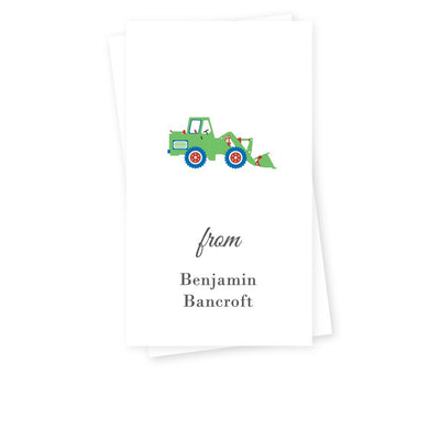 Bulldozer Gift Tags