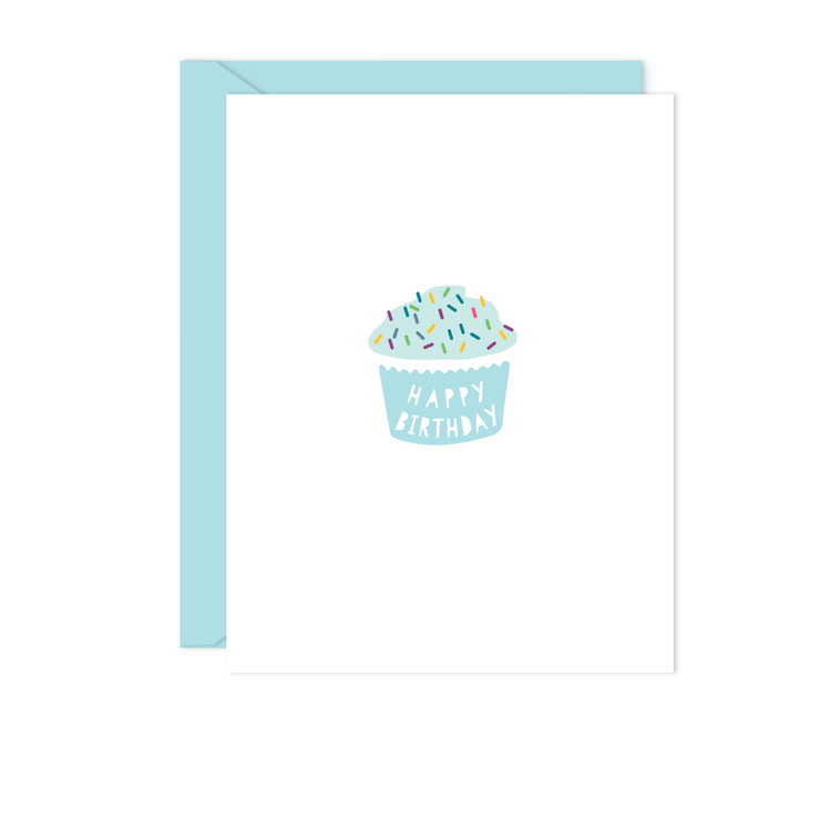 Cupcake Birthday Card