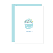 Cupcake Birthday Card