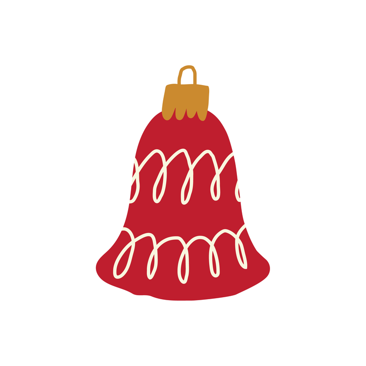 Christmas Bell Stickers