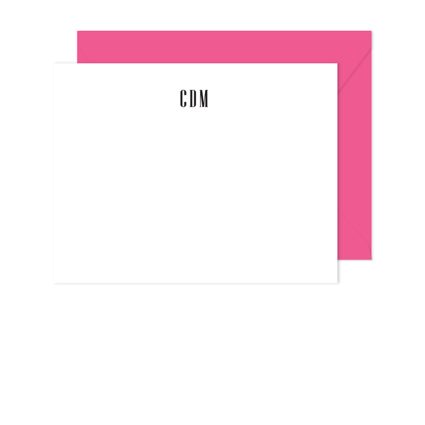 Classic Monogram Stationery