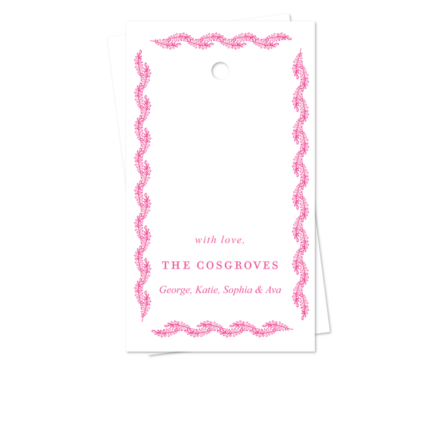 Leaflet Gift Tags