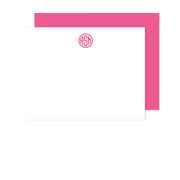 Circle Monogram Stationery