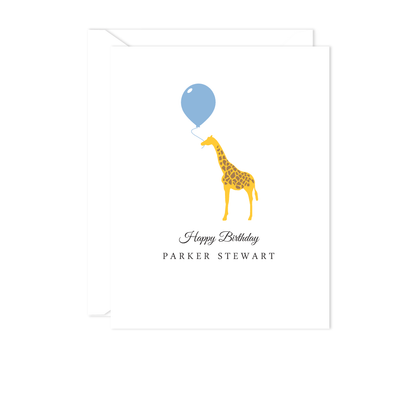 Giraffe Card