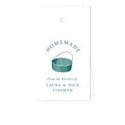 Round Basket Gift Tags