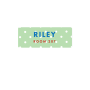 Polka Dot Name Labels