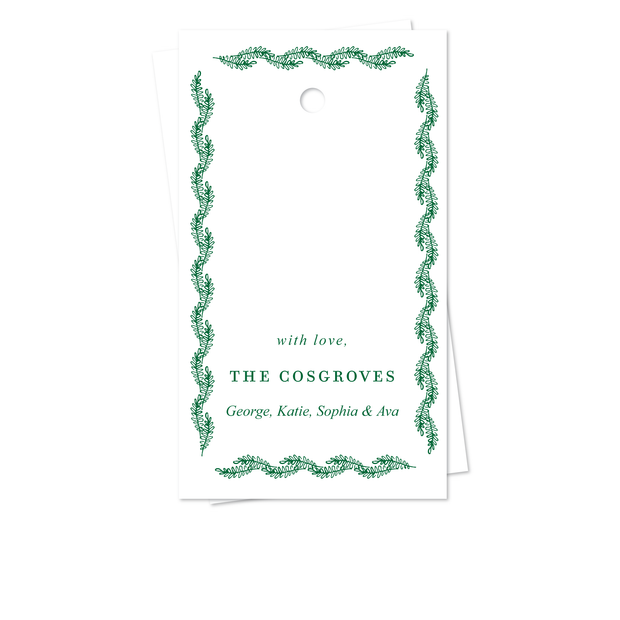 Leaflet Gift Tags