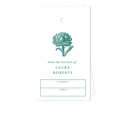 Artichoke Garden Gift Tags