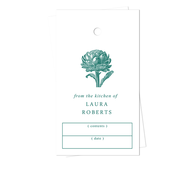 Artichoke Garden Gift Tags