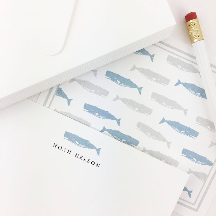 Whale Stationery