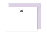 Classic Monogram Stationery