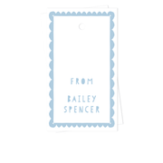 Scallop Border Gift Tags